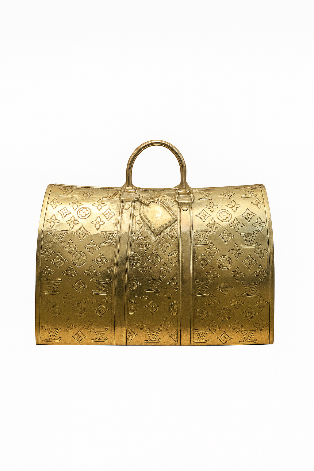 PRE ORDER FOR NOV 2025 - Patinated Bronze Keepall Bag – Showpiece Hommage
