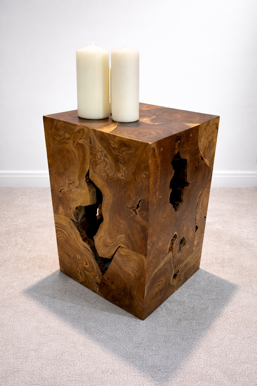 Teak Root Box Side Table - Unit 24
