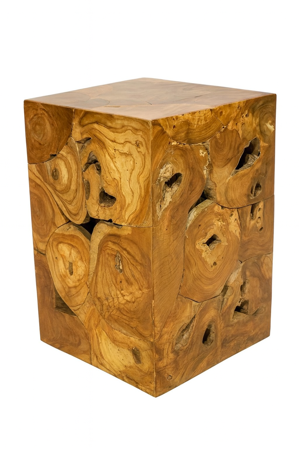 PRE ORDER FOR NOV 2025 - Teak Root Box Side Table