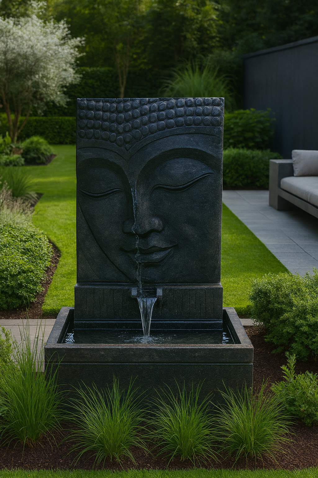 PRE ORDER FOR NOV 2025 - Tranquil Buddha Face Water Feature