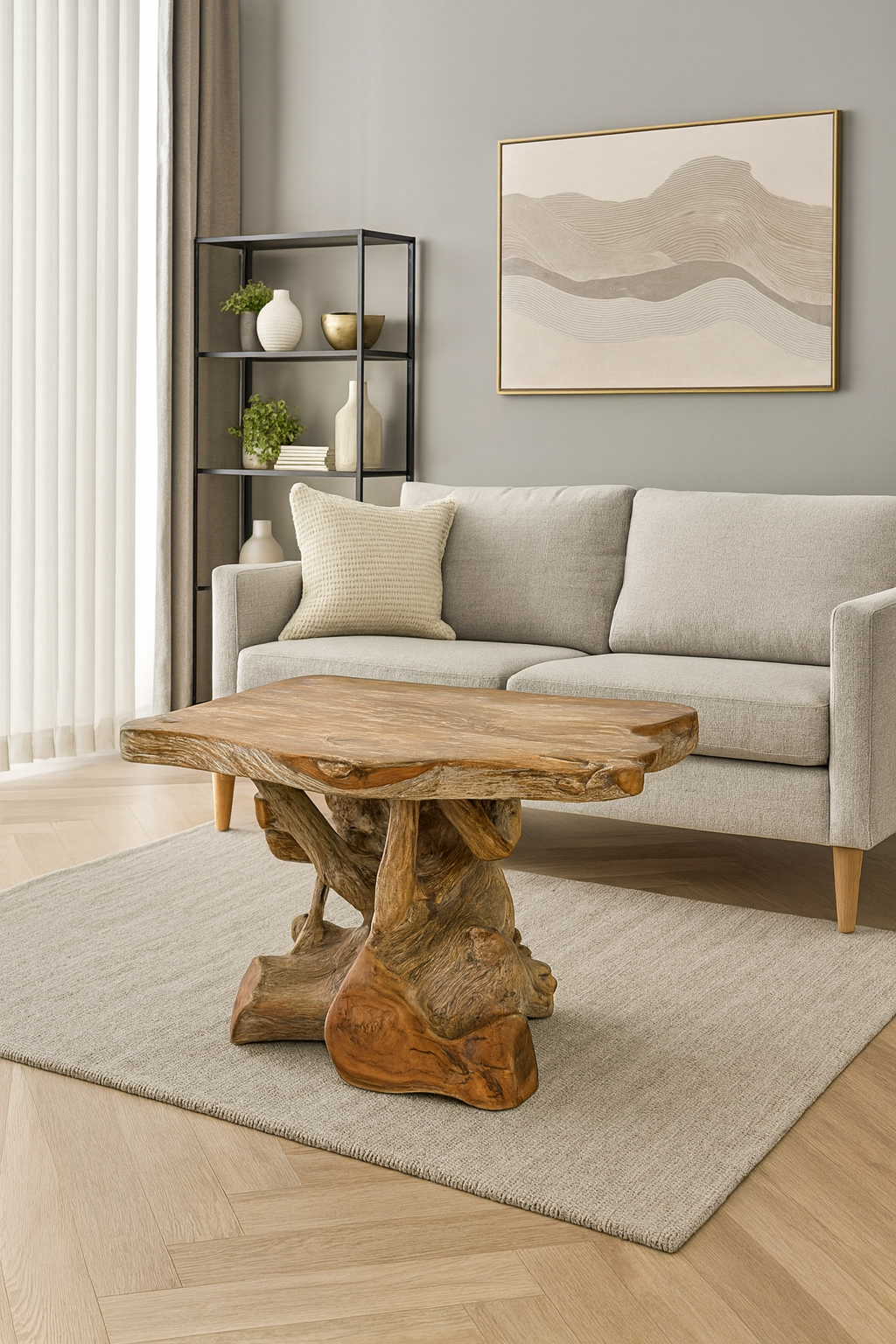 PRE ORDER FOR NOV 2025 - Teak Root Coffee Table