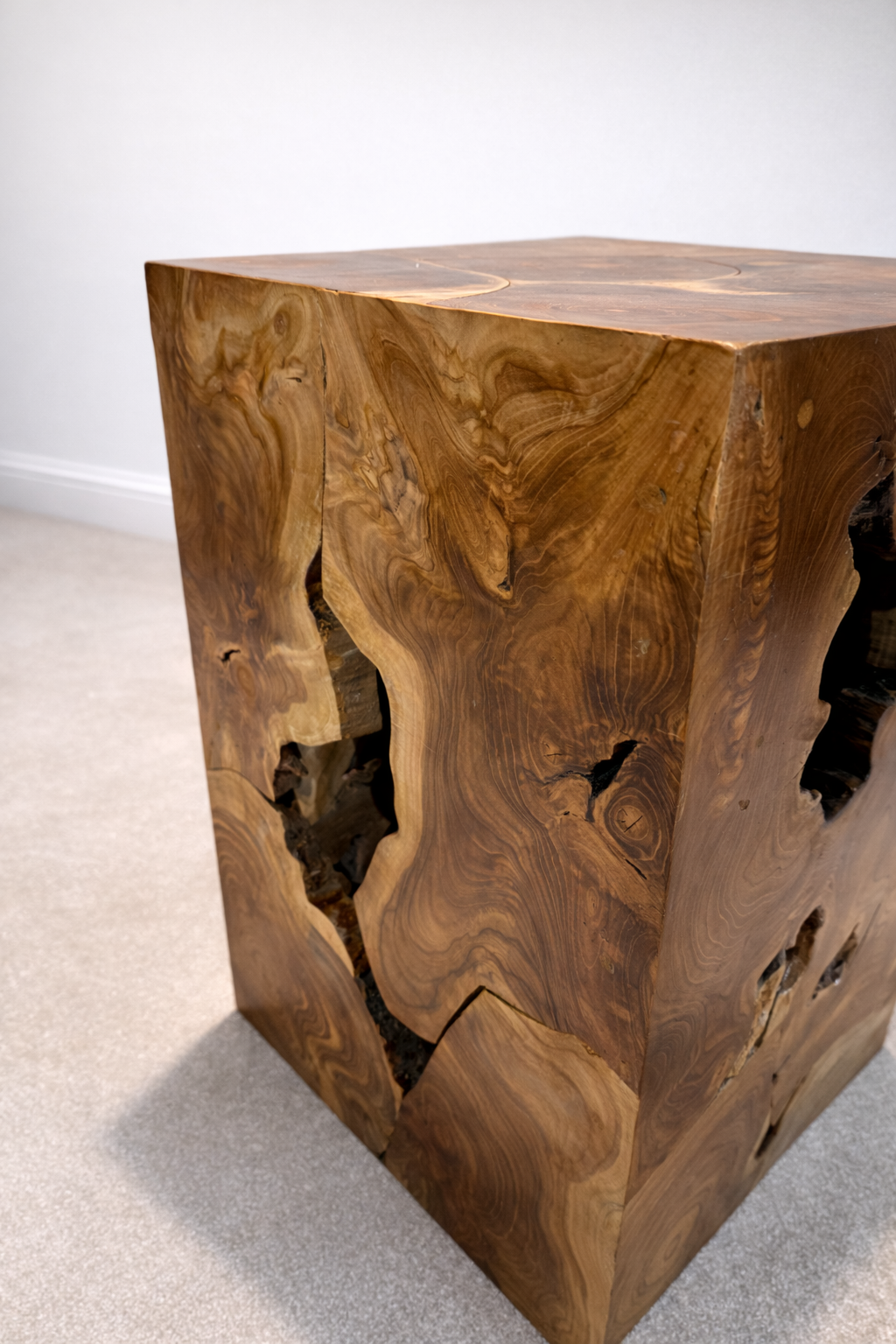 Teak Root Box Side Table - Unit 24