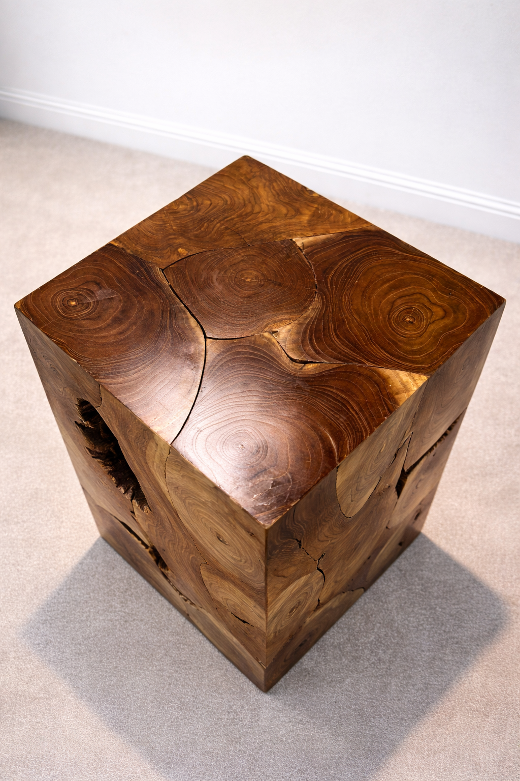Teak Root Box Side Table - Unit 24