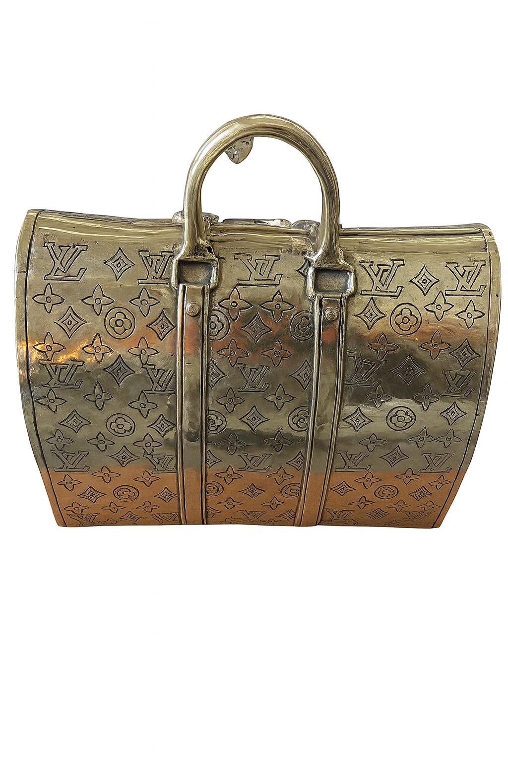 PRE ORDER FOR NOV 2025 - Patinated Bronze Keepall Bag – Showpiece Hommage